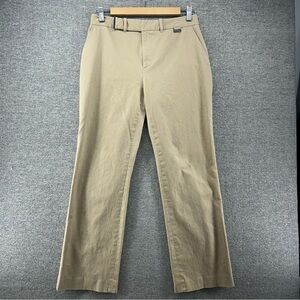 Lauren Ralph Lauren Beige Straight Leg Trousers